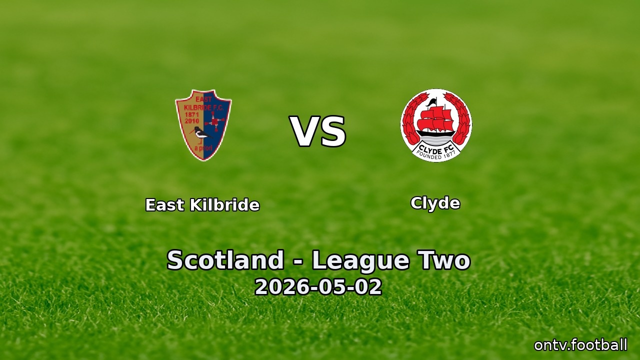 East Kilbride vs Clyde