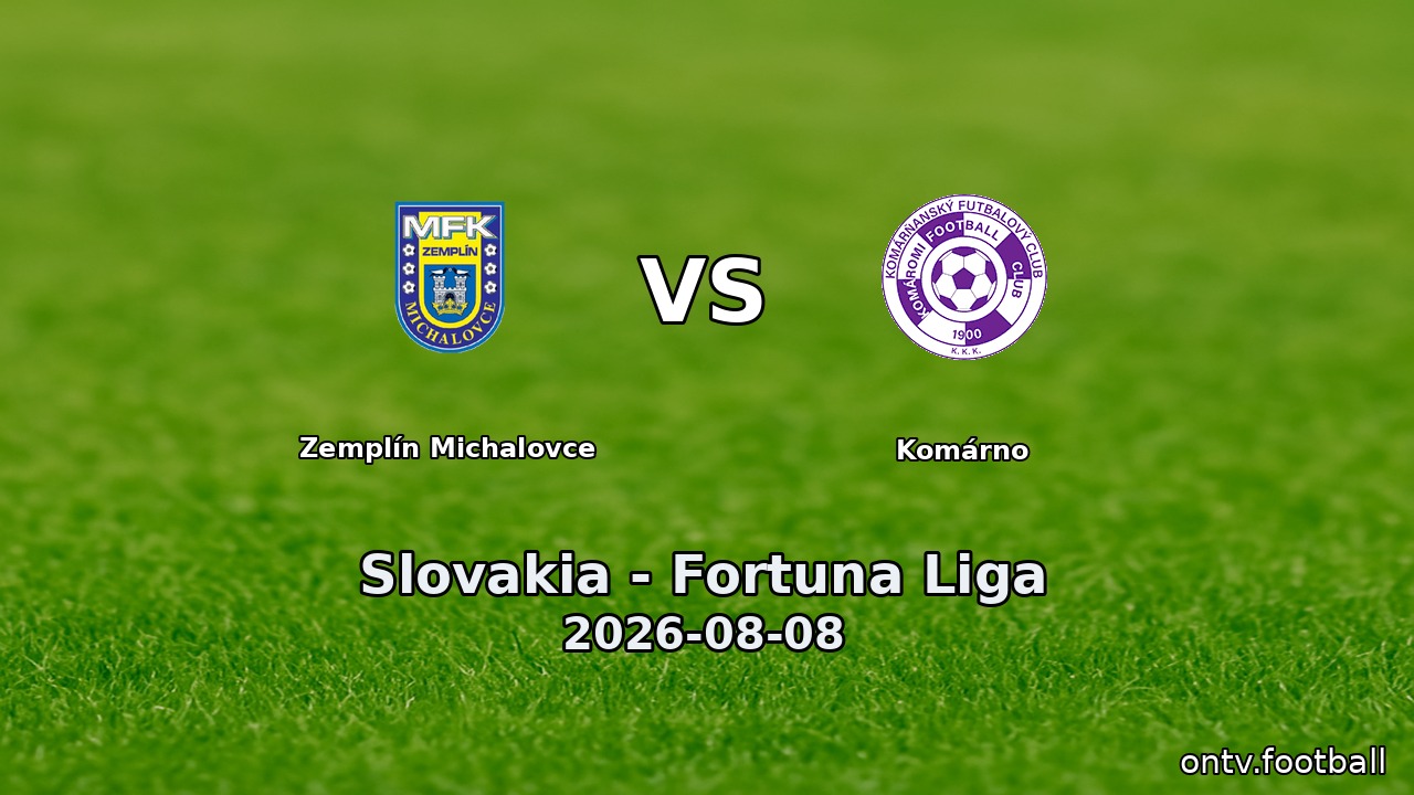 Zemplín Michalovce vs Komárno
