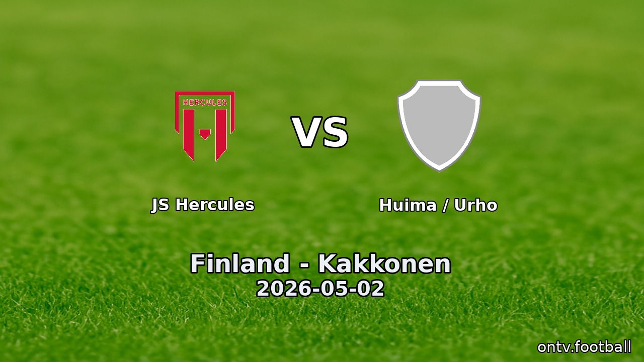 JS Hercules vs Huima / Urho