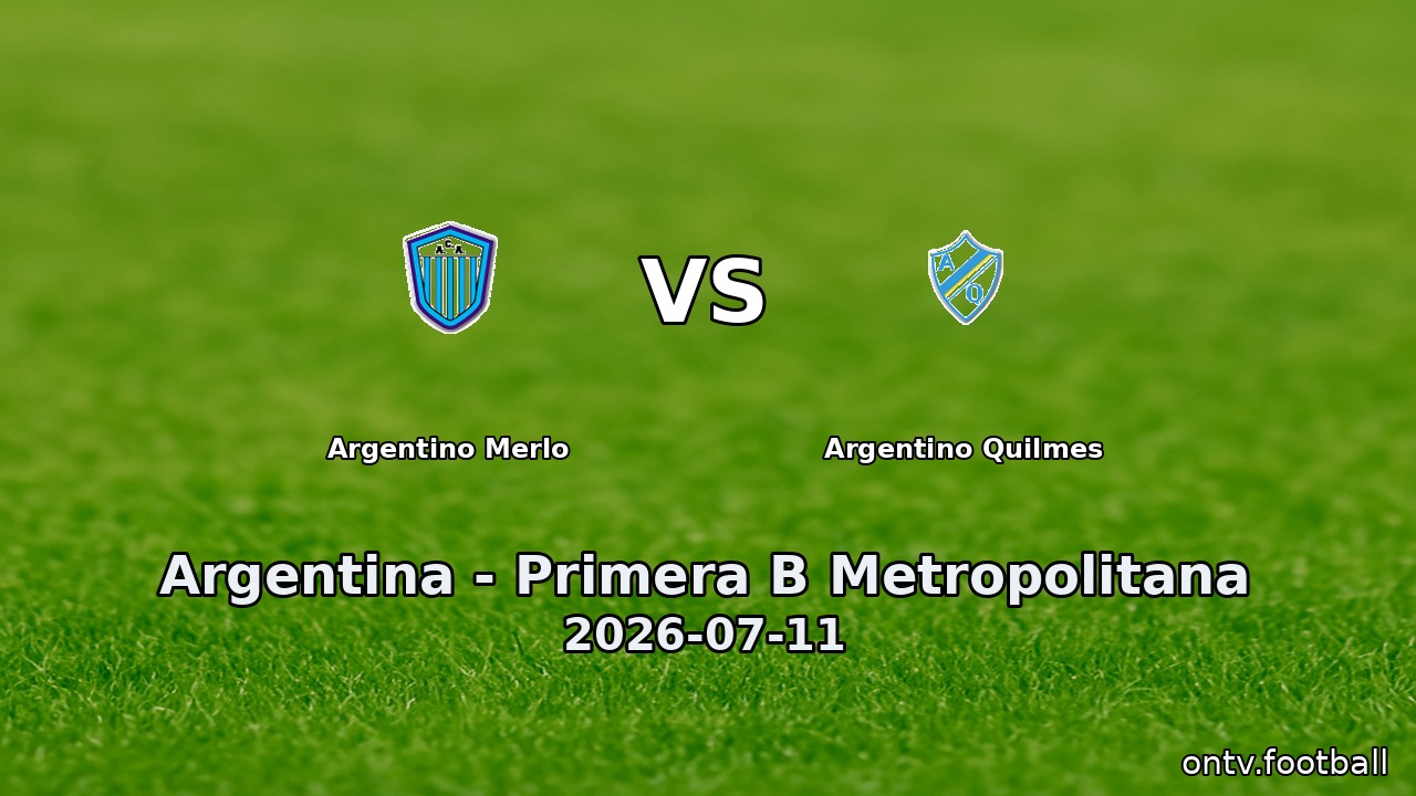 Argentino Merlo vs Argentino Quilmes