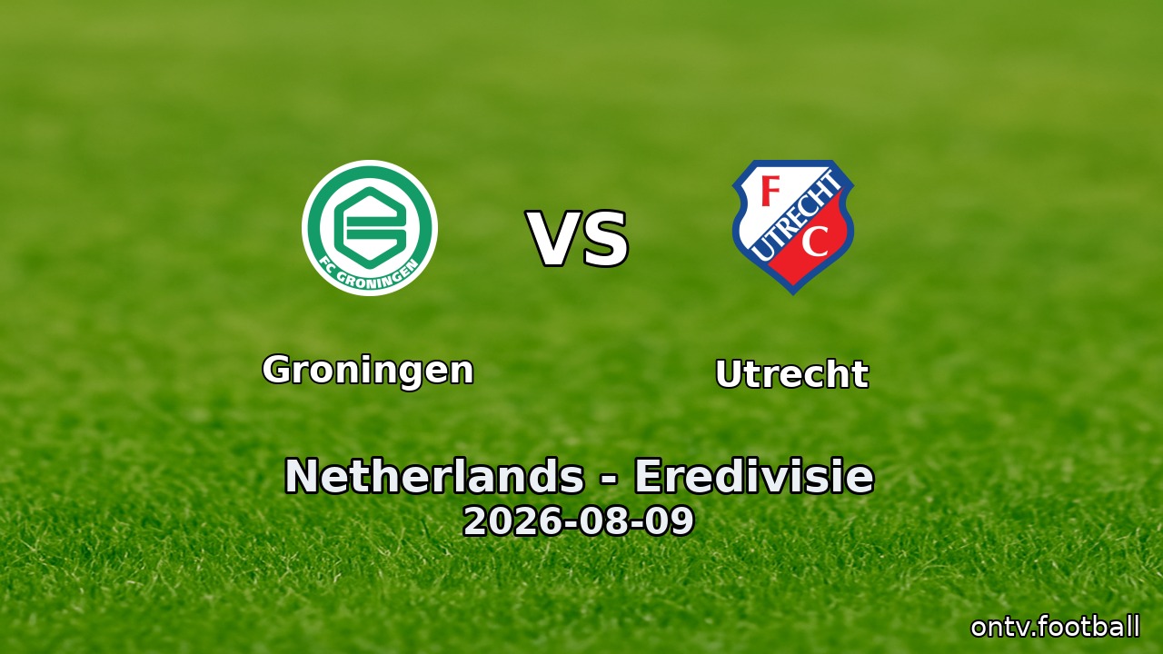 Groningen vs Utrecht