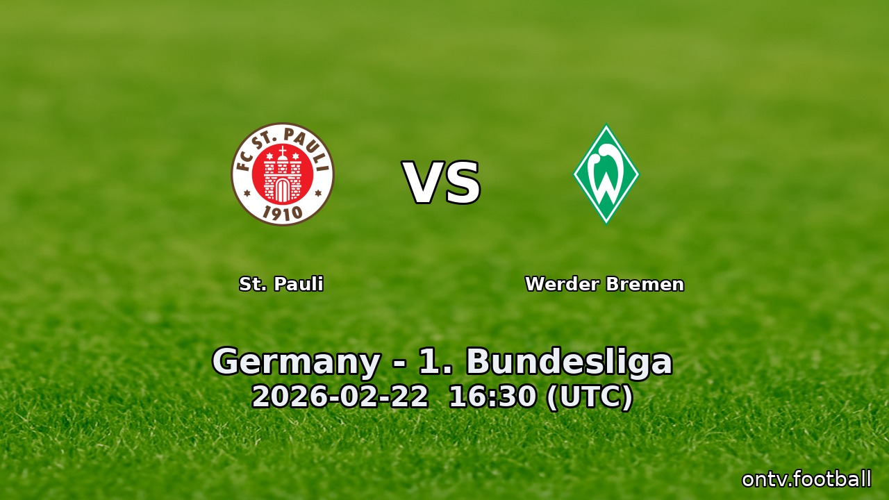 St. Pauli vs Werder Bremen