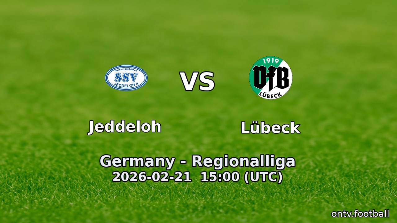 Jeddeloh vs Lübeck