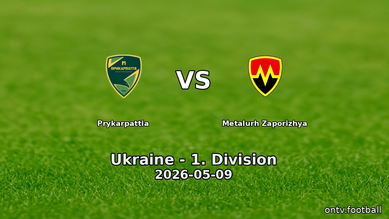 Prykarpattia vs Metalurh Zaporizhya