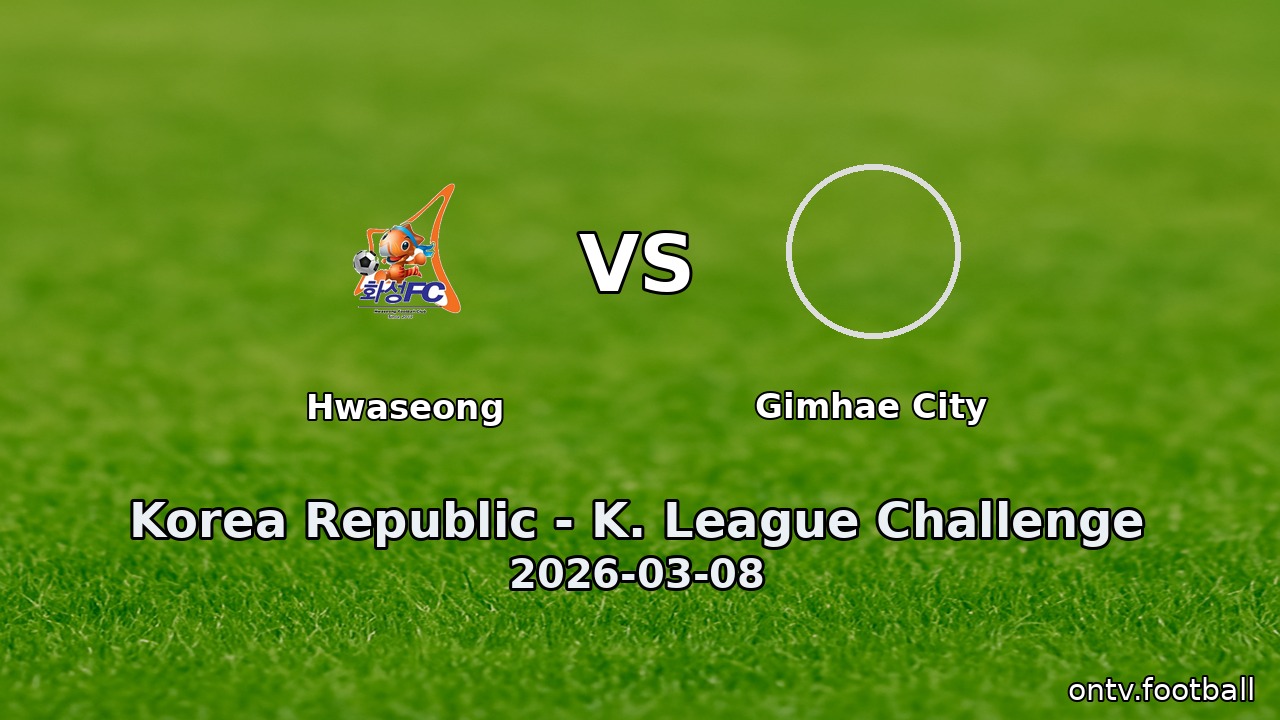 Hwaseong vs Gimhae City