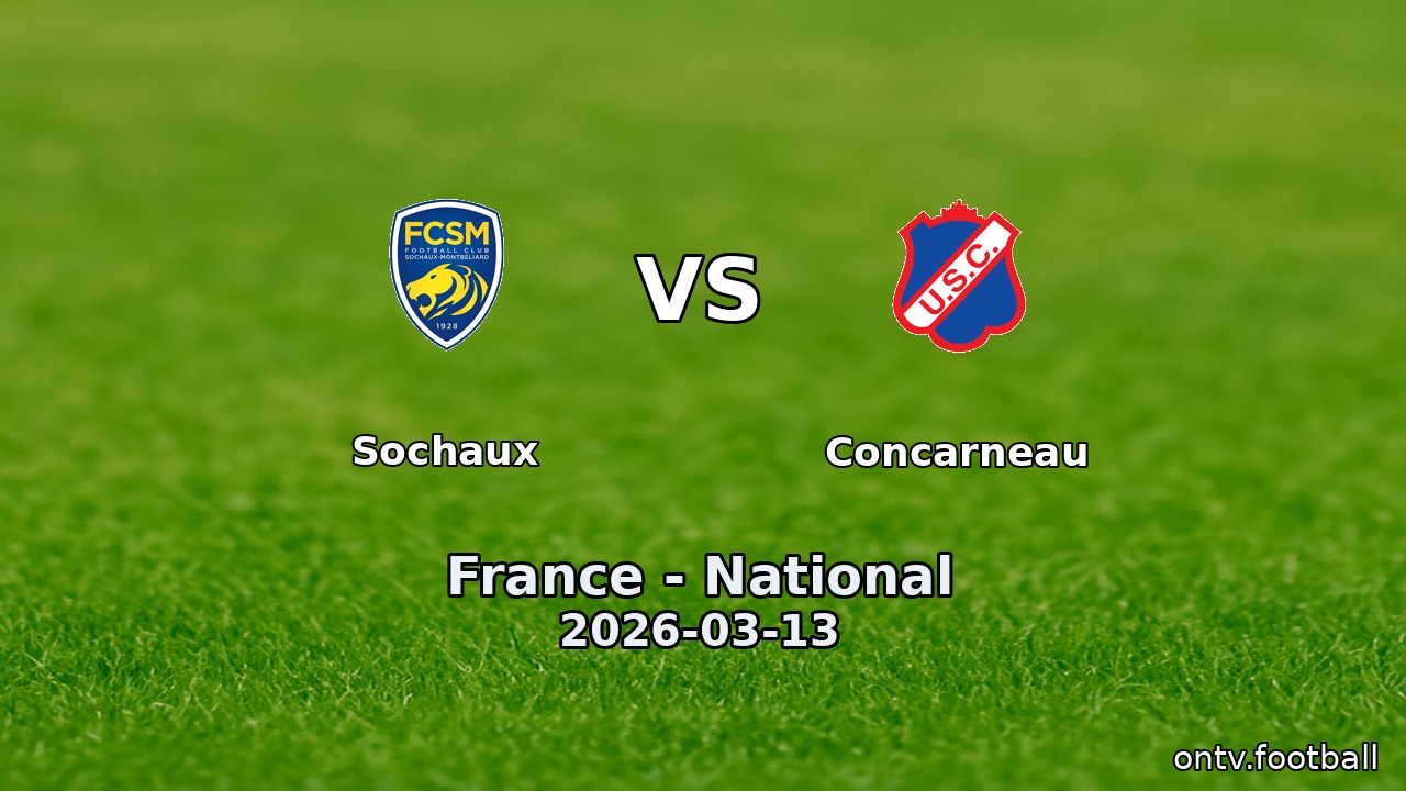 Sochaux vs Concarneau
