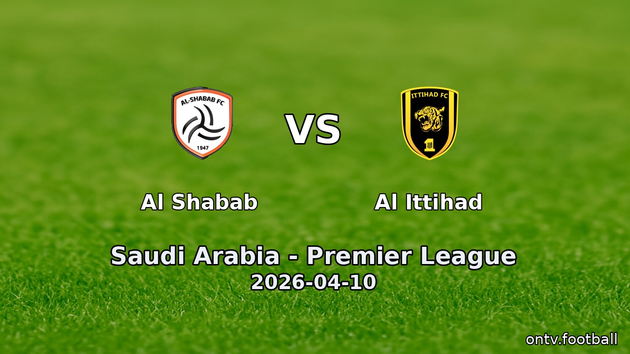 Al Shabab vs Al Ittihad