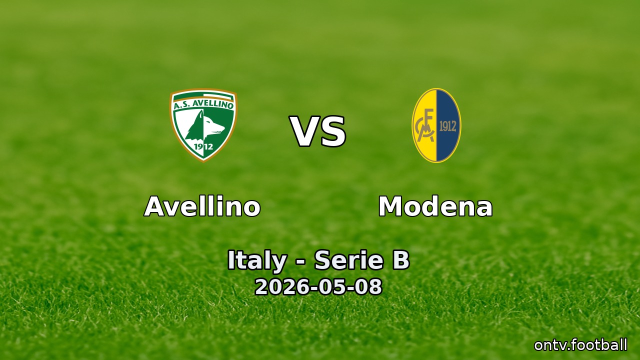 Avellino vs Modena