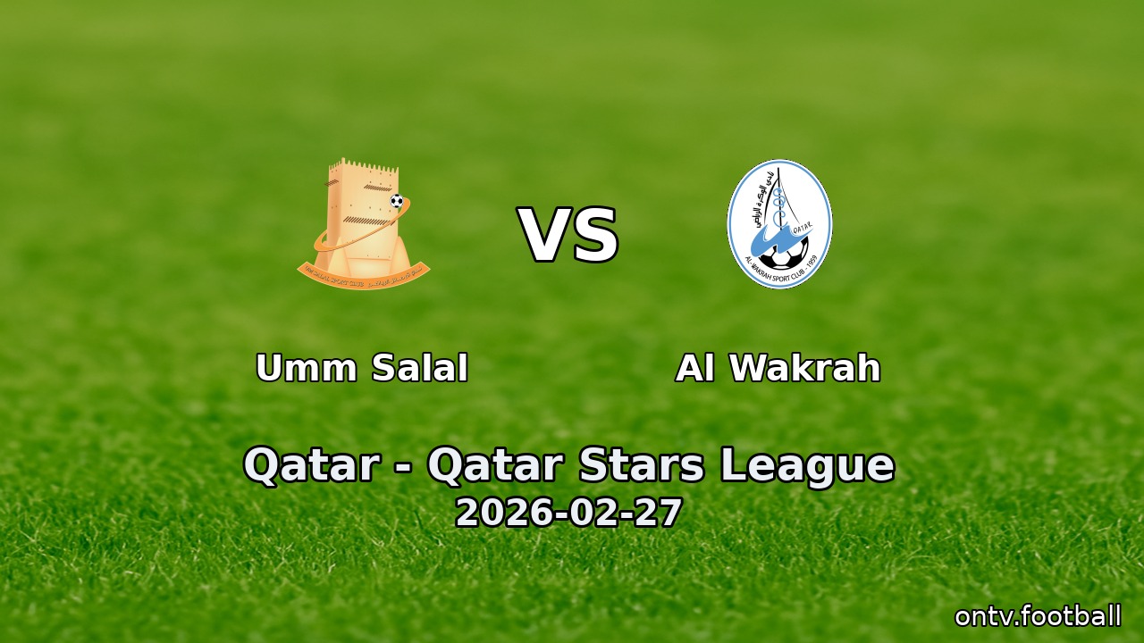 Umm Salal vs Al Wakrah