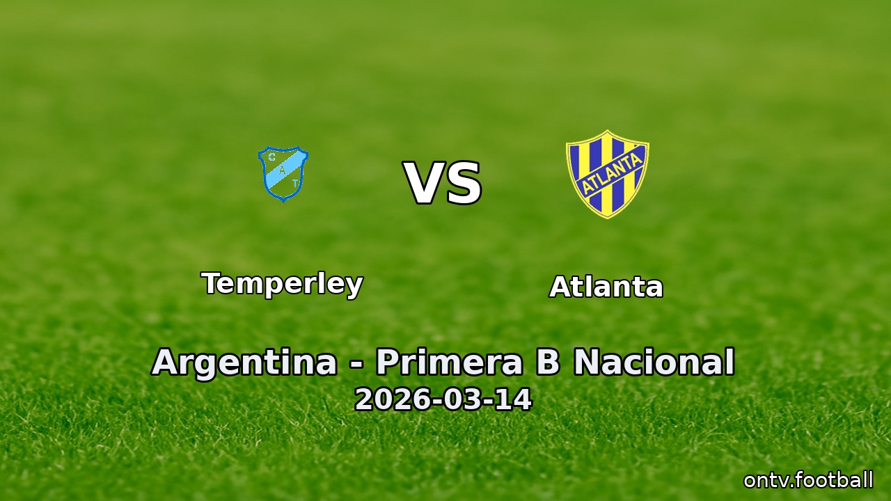 Temperley vs Atlanta