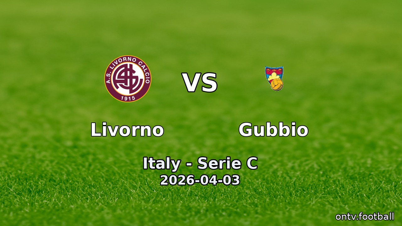 Livorno vs Gubbio