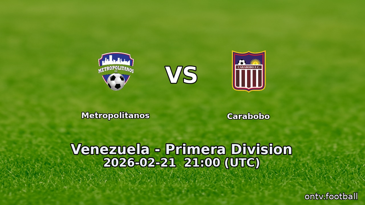 Metropolitanos vs Carabobo