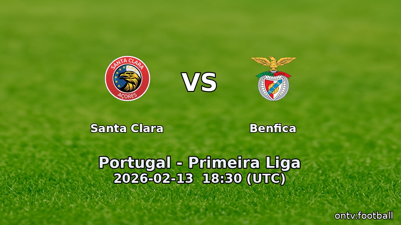 Santa Clara vs Benfica