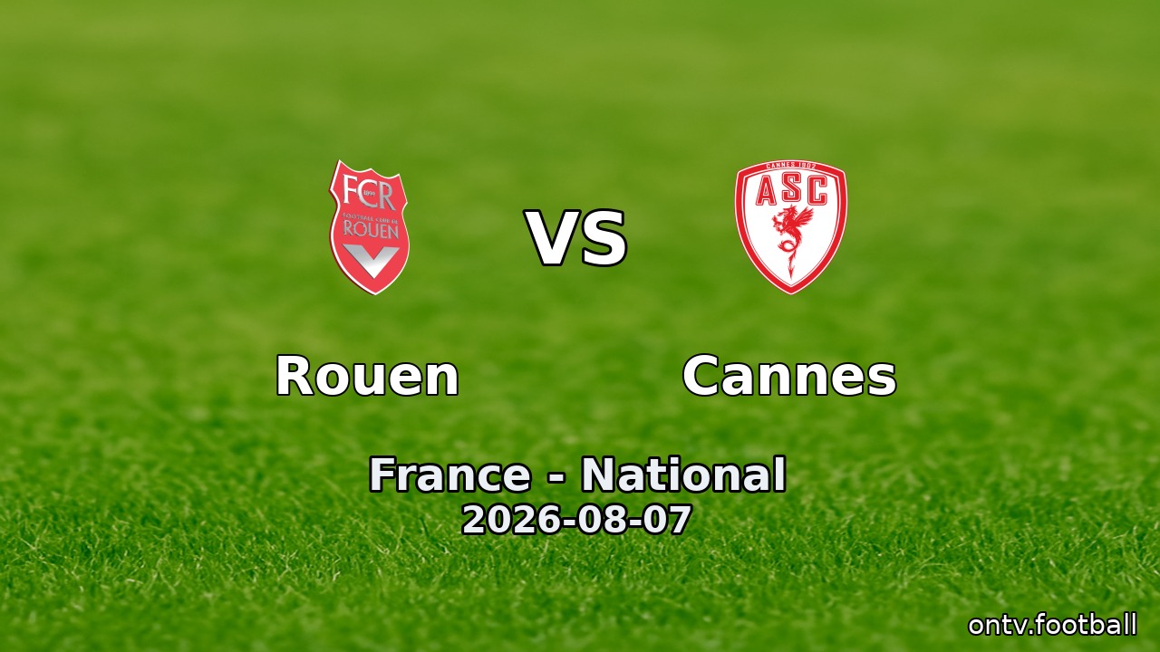 Rouen vs Cannes