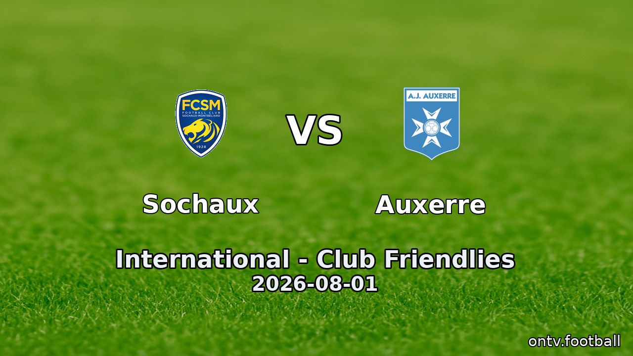 Sochaux vs Auxerre