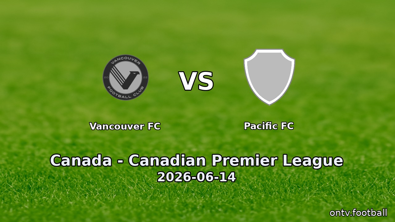 Vancouver FC vs Pacific FC