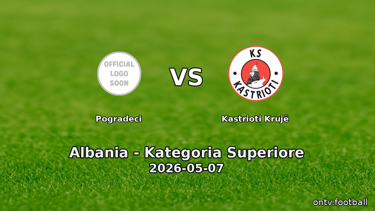 Pogradeci vs Kastrioti Krujë