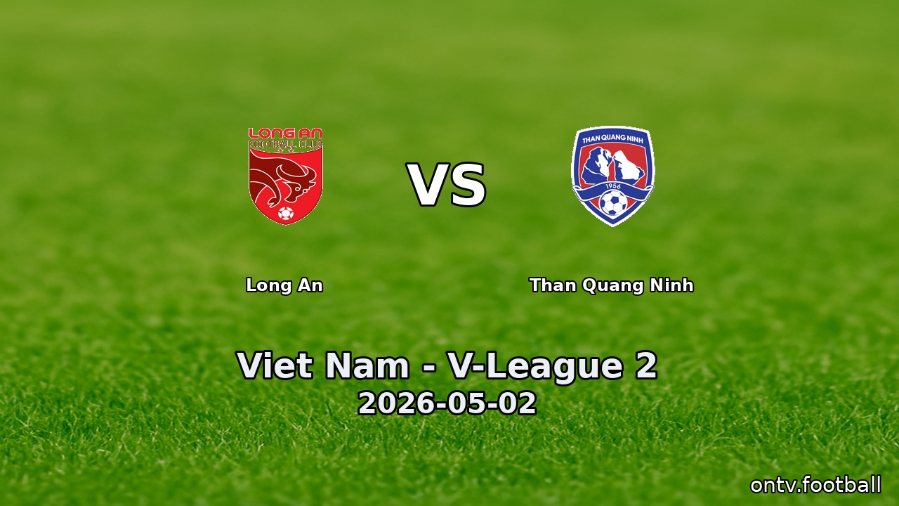 Long An vs Than Quang Ninh