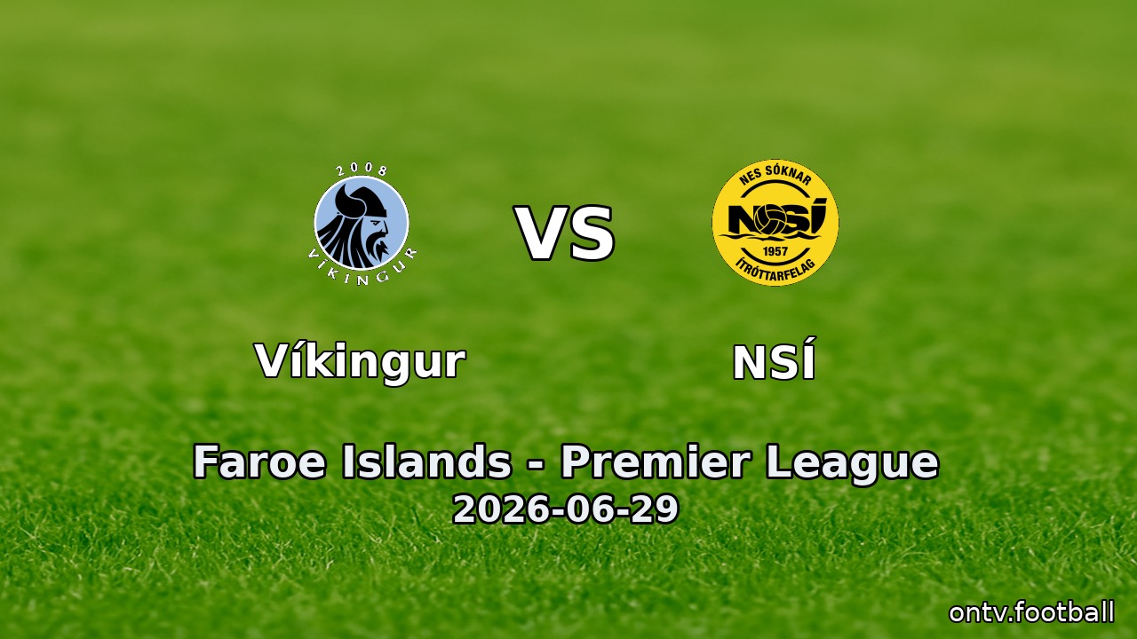 Víkingur vs NSÍ
