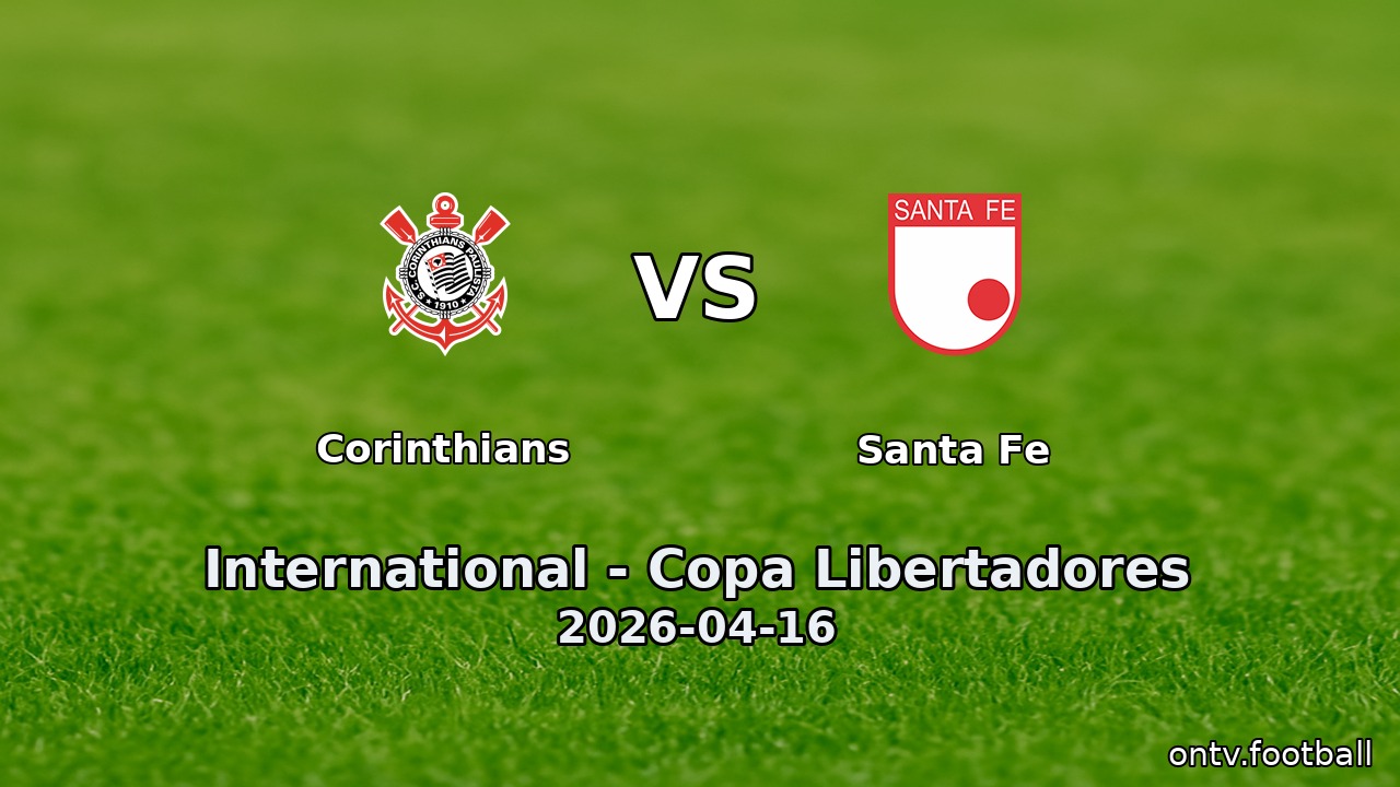 Corinthians vs Santa Fe