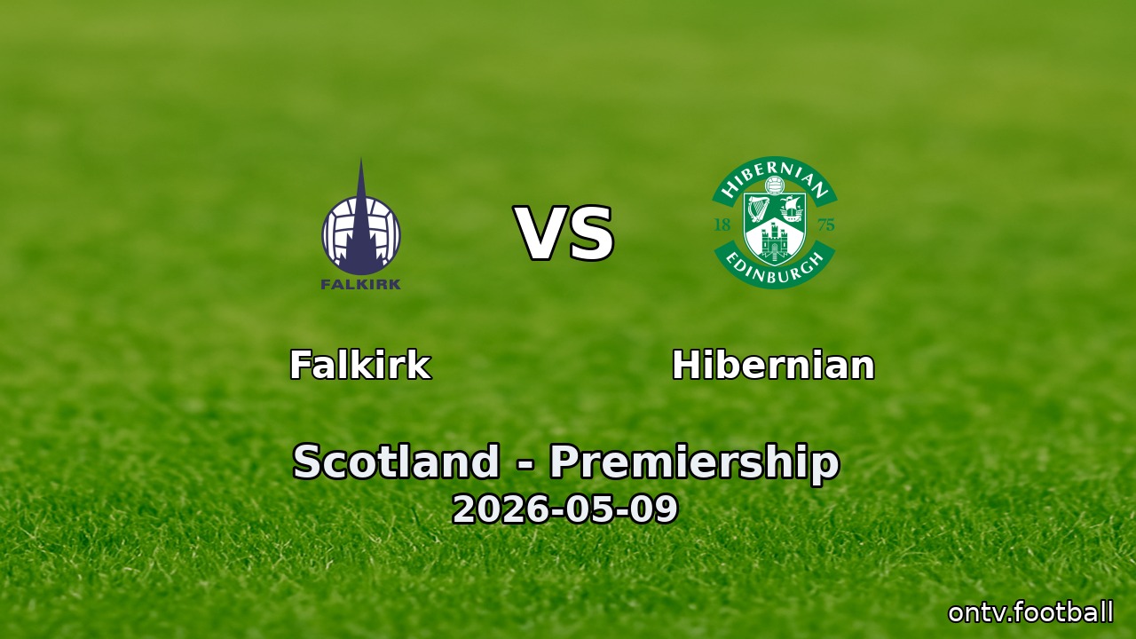 Falkirk vs Hibernian
