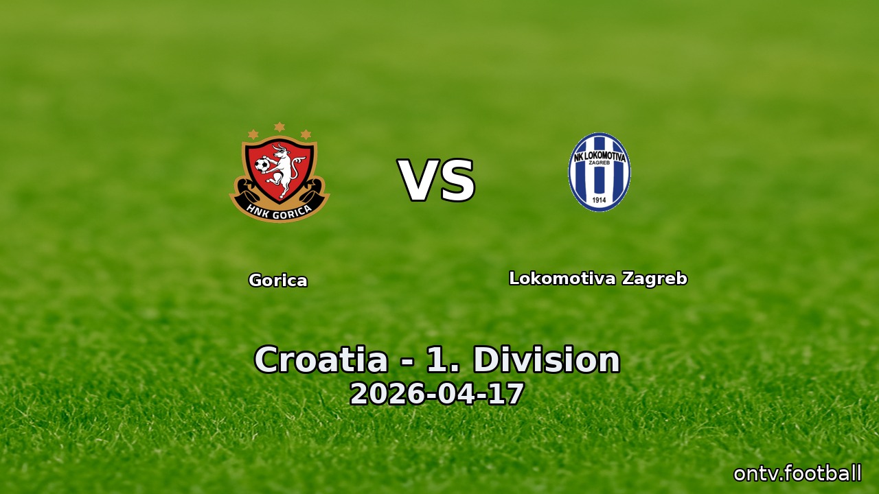 Gorica vs Lokomotiva Zagreb