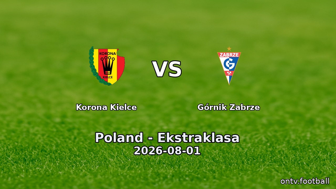 Korona Kielce vs Górnik Zabrze