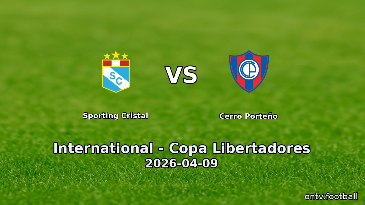 Sporting Cristal vs Cerro Porteño