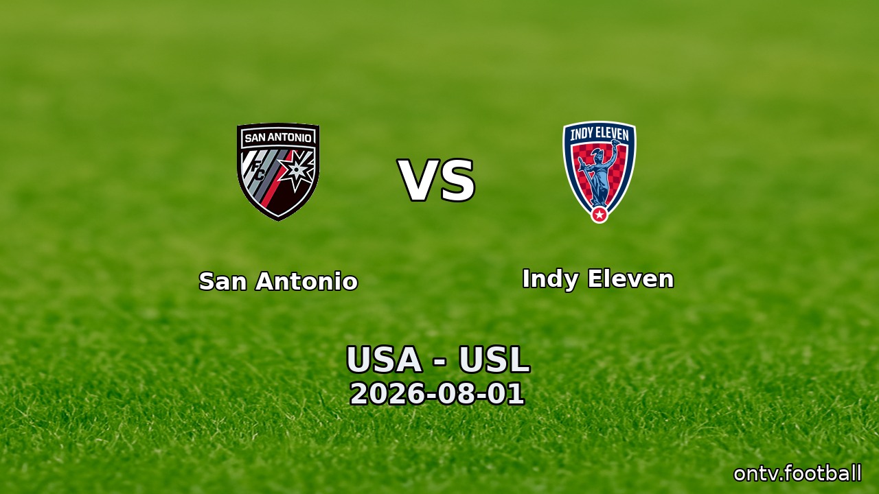 San Antonio vs Indy Eleven