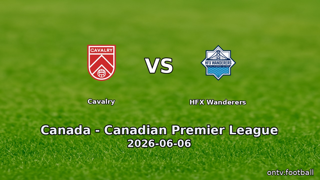 Cavalry vs HFX Wanderers