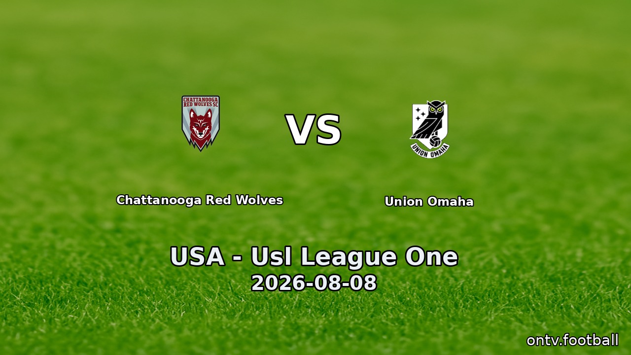 Chattanooga Red Wolves vs Union Omaha