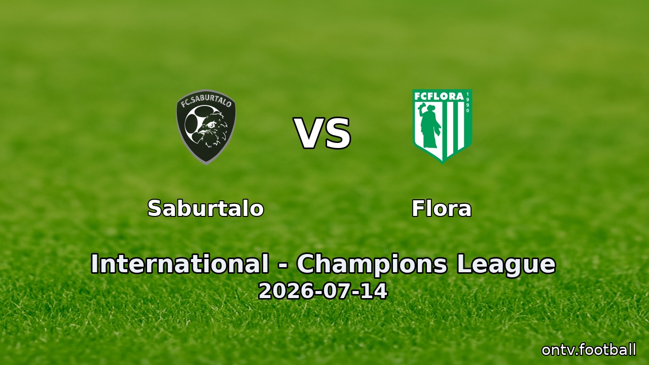 Saburtalo vs Flora