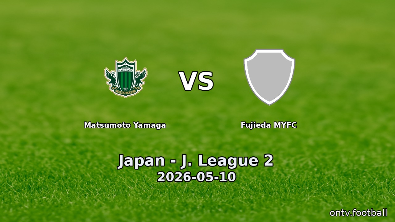 Matsumoto Yamaga vs Fujieda MYFC