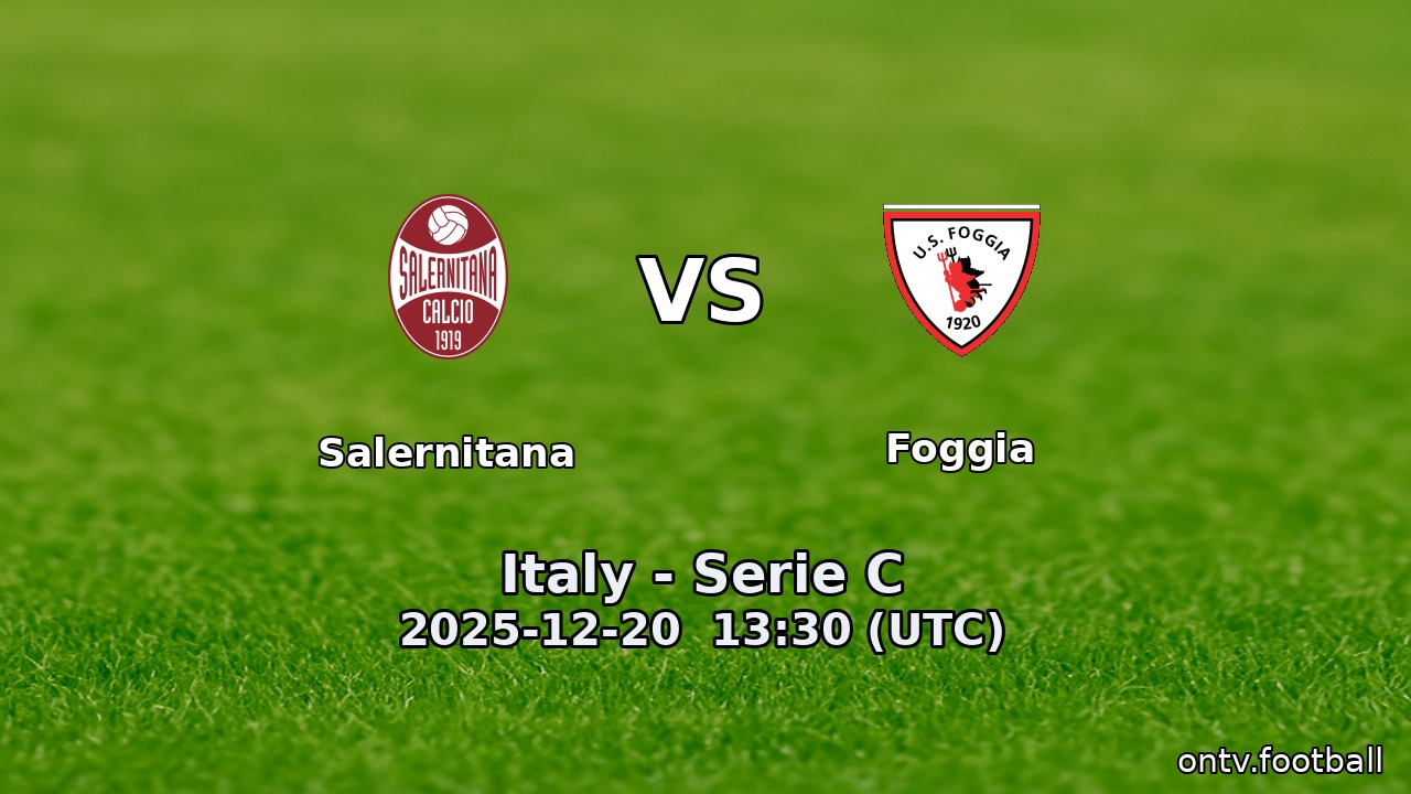 Salernitana vs Foggia
