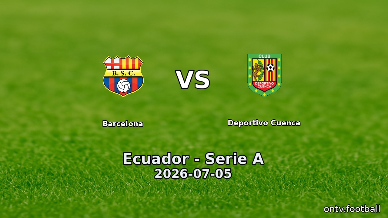 Barcelona vs Deportivo Cuenca