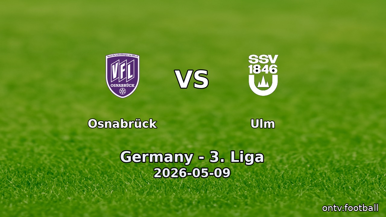 Osnabrück vs Ulm