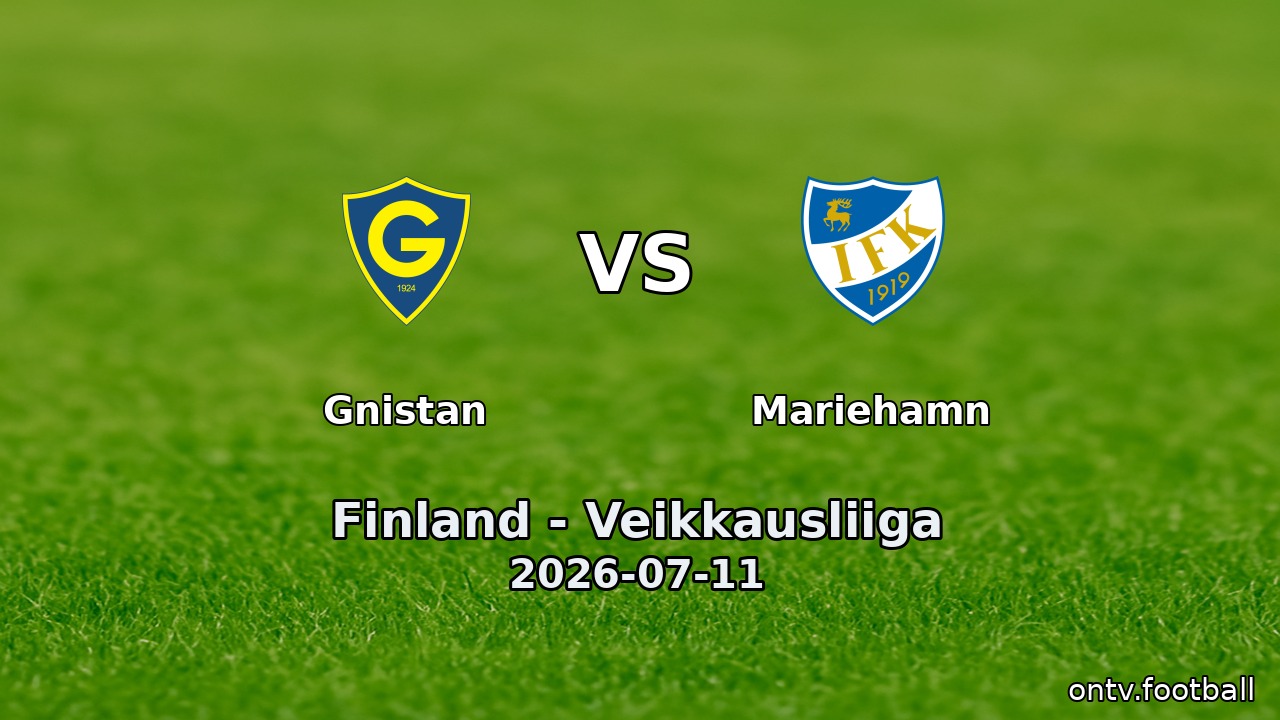Gnistan vs Mariehamn