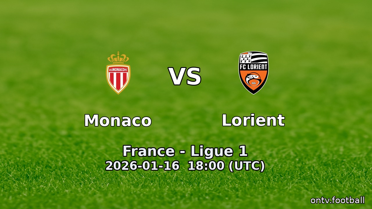 Monaco vs Lorient
