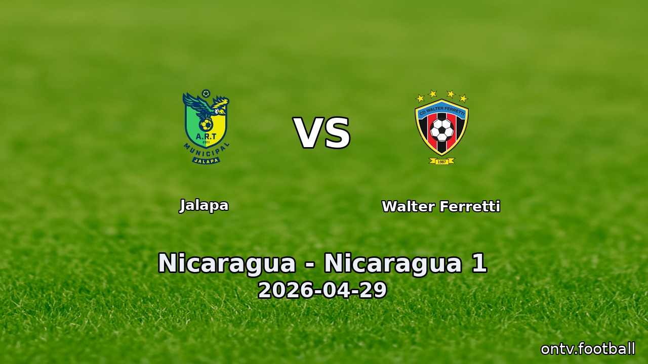 Jalapa vs Walter Ferretti