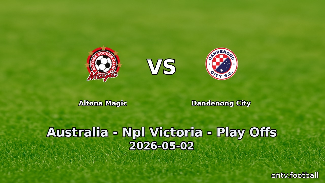 Altona Magic vs Dandenong City