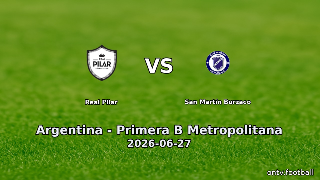 Real Pilar vs San Martín Burzaco
