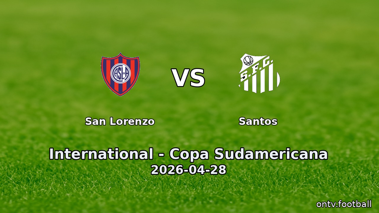 San Lorenzo vs Santos
