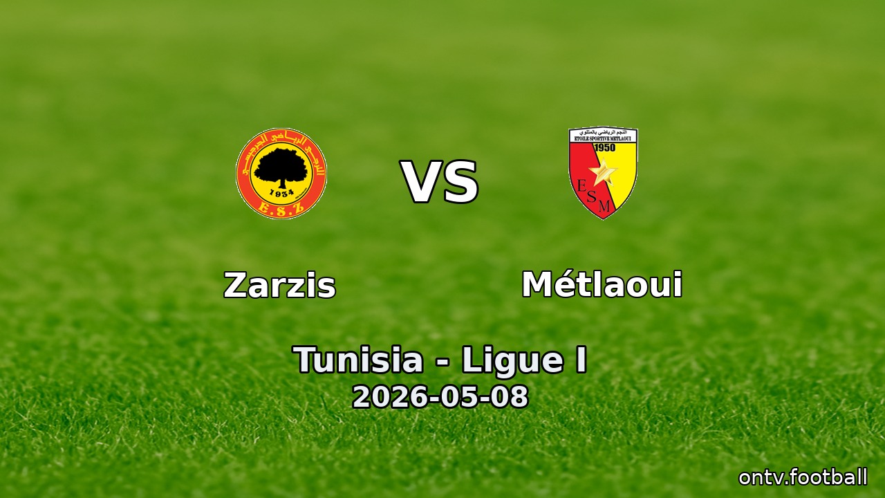 Zarzis vs Métlaoui