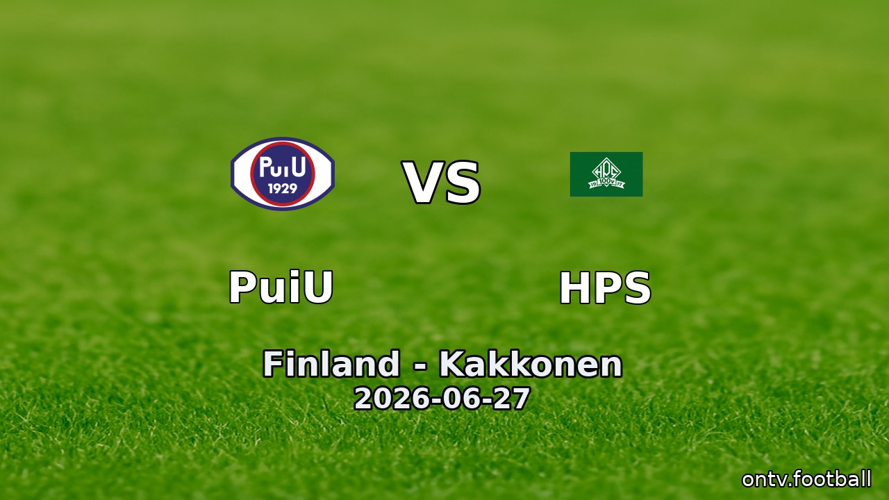 PuiU vs HPS