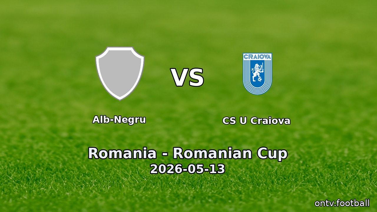 Alb-Negru vs CS U Craiova
