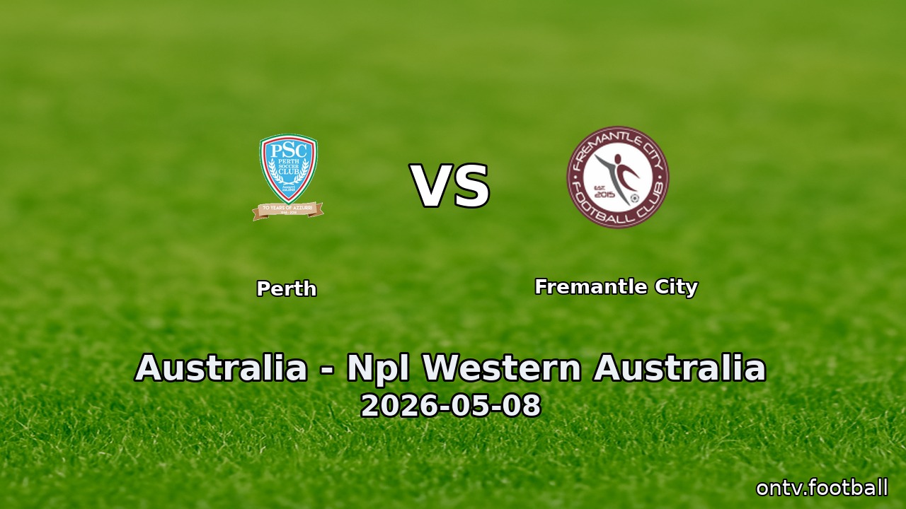 Perth vs Fremantle City