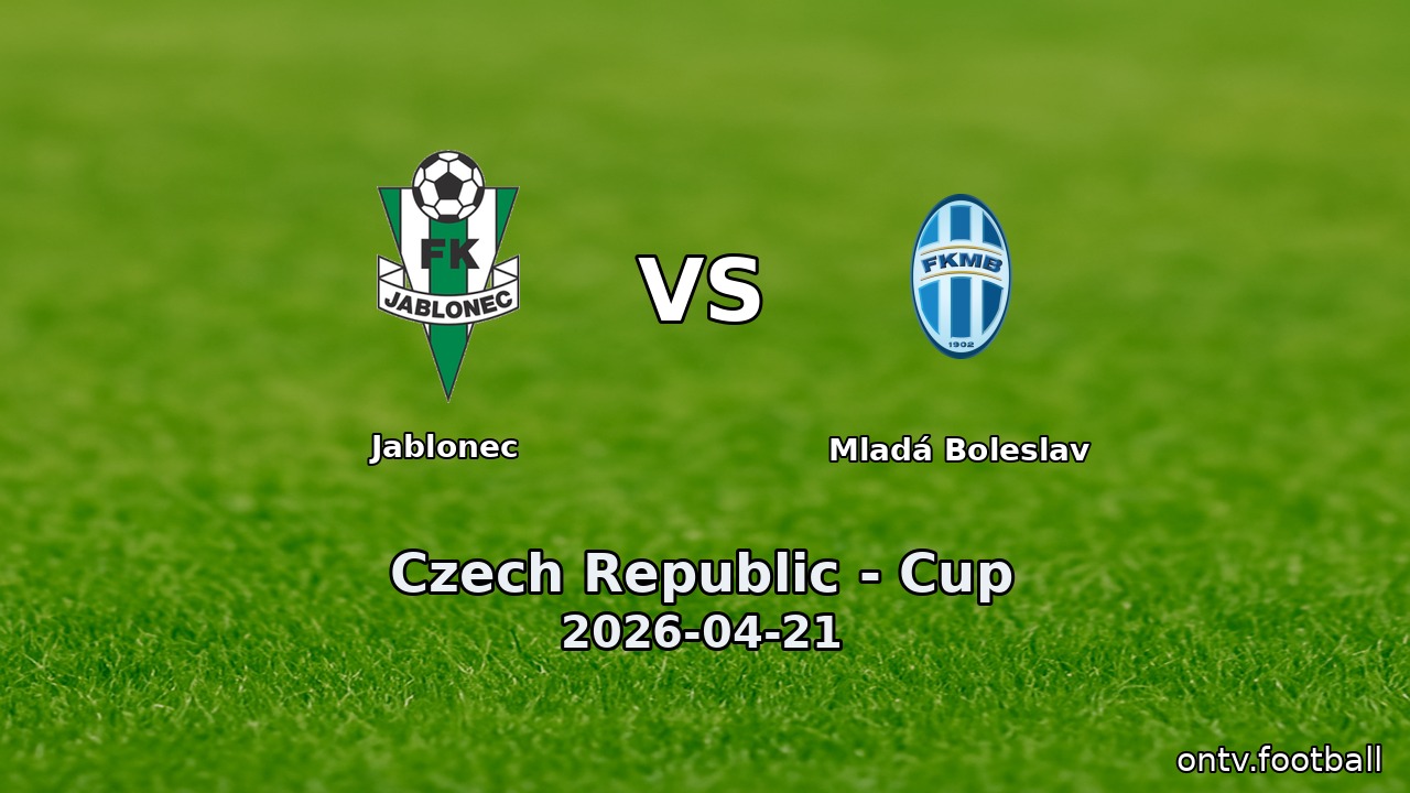 Jablonec vs Mladá Boleslav