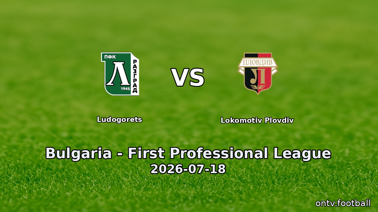 Ludogorets vs Lokomotiv Plovdiv