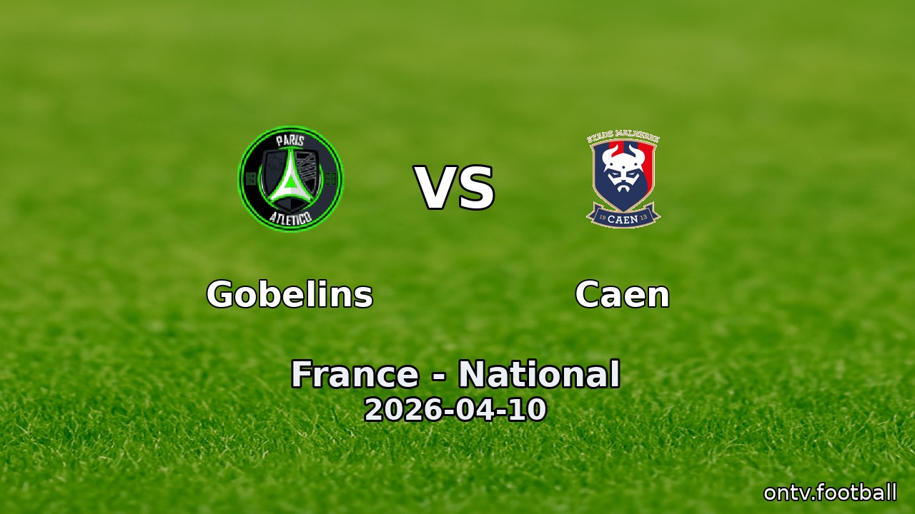 Gobelins vs Caen