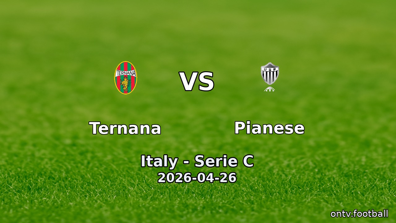 Ternana vs Pianese